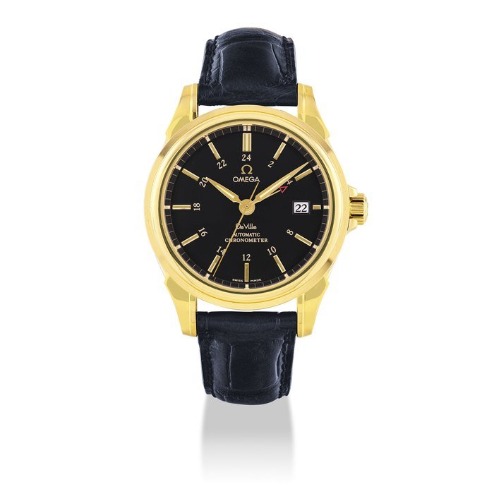 Omega OMEGA, GOLD DE VILLE DUAL TIME AND DATE