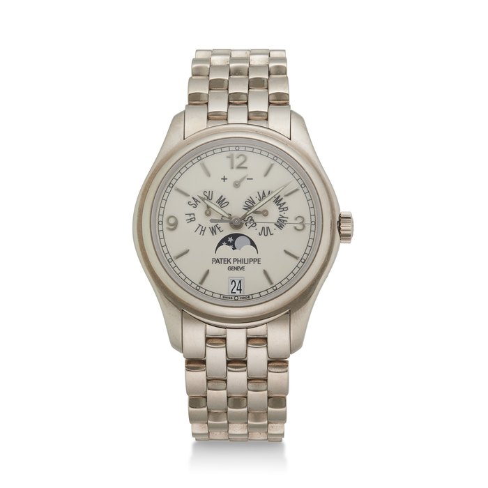 PATEK PHILIPPE, WHITE GOLD ANNUAL CALENDAR, REF. 5146/1G