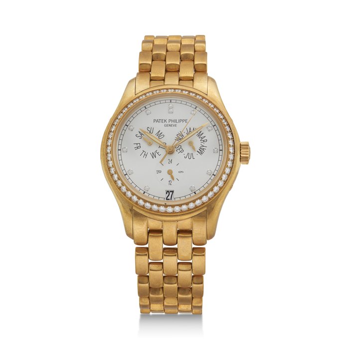 PATEK PHILIPPE, YELLOW GOLD ANNUAL CALENDAR, REF. 5037/1J-001