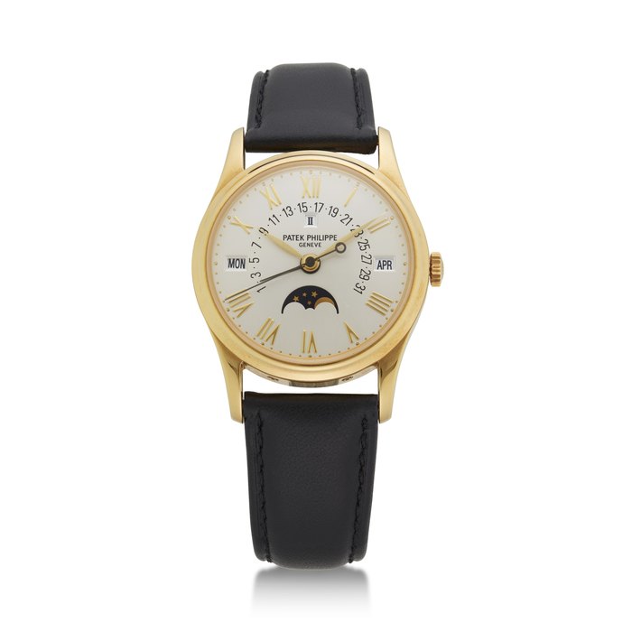 PATEK PHILIPPE, YELLOW GOLD PERPETUAL CALENDAR, REF. 5050J