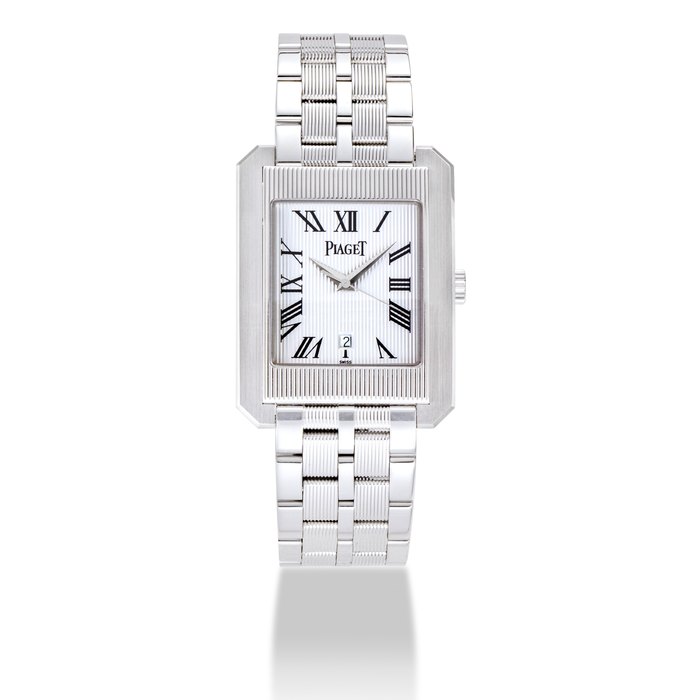 PIAGET, WHITE GOLD WITH DATE