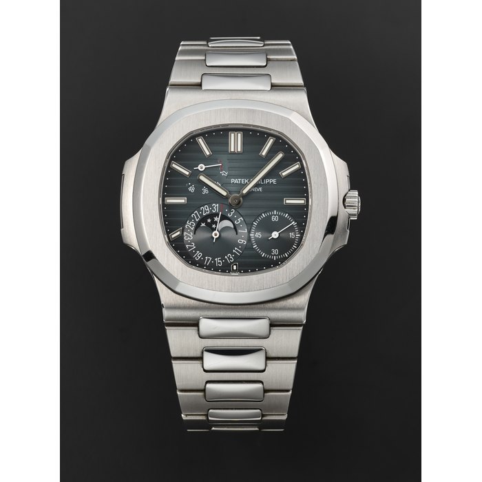 PATEK PHILIPPE, STEEL 'NAUTILUS', REF. 5712/1A