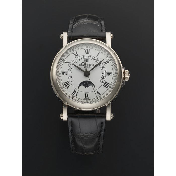 PATEK PHILIPPE, WHITE GOLD ANNUAL CALENDAR, REF. 5059G-001