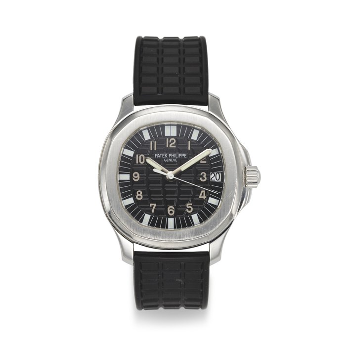 PATEK PHILIPPE, REF. 5065A-001, AQUANAUT, “JUMBO”, A VERY FINE STEEL WRISTWATCH WITH DATE