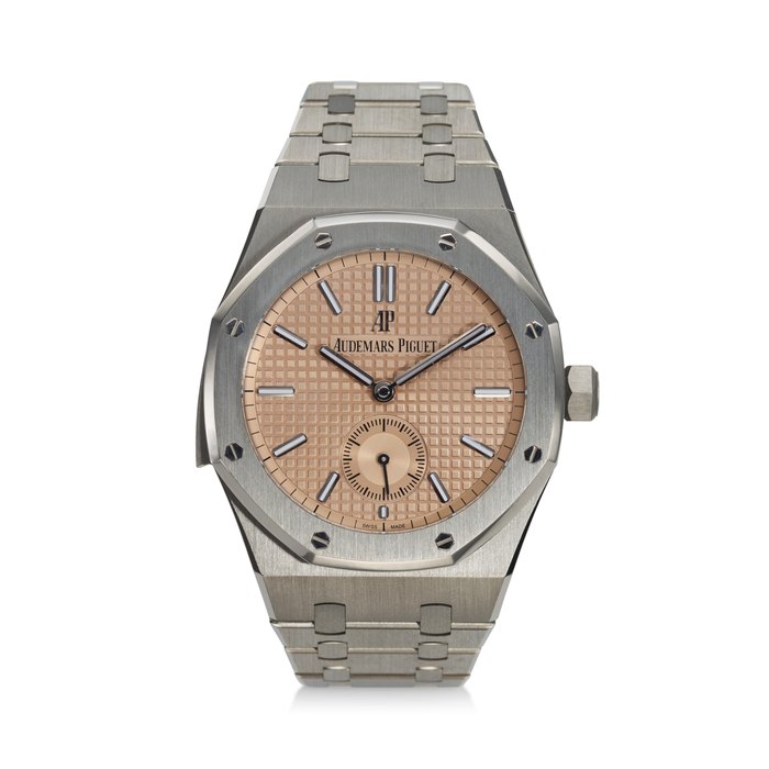 AUDEMARS PIGUET, REF. 26591TI.OO.1252TI.02, ROYAL OAK, A VERY FINE AND EXTREMELY RARE TITANIUM MINUTE REPEATING SUPERSONNERIE BRACELET WATCH, LIMITED TO 35 EXAMPLES