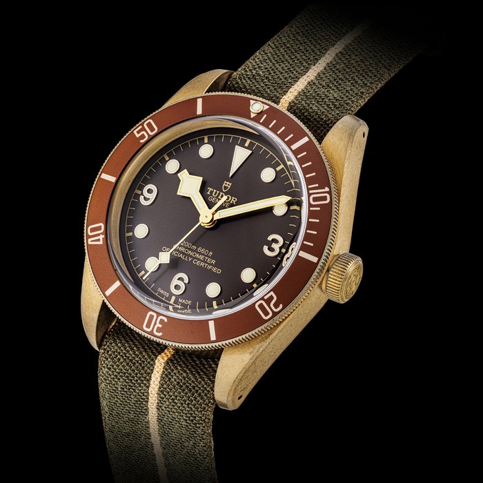 Tudor TUDOR. A BRONZE AUTOMATIC WRISTWATCH WITH SWEEP CENTRE SECONDS BLACK BAY BRONZE MODEL, REF. 79250BM, CIRCA 2019, Price & Market Data
