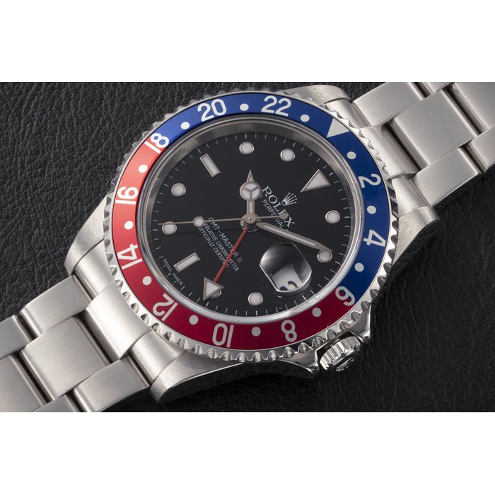ROLEX, GMT-MASTER REF. 16710 ‘STICK DIAL’, A STEEL DUAL TIME WRISTWATCH CASE NUMBER: Z312’364, MOVEMENT NUMBER: 32’631’561