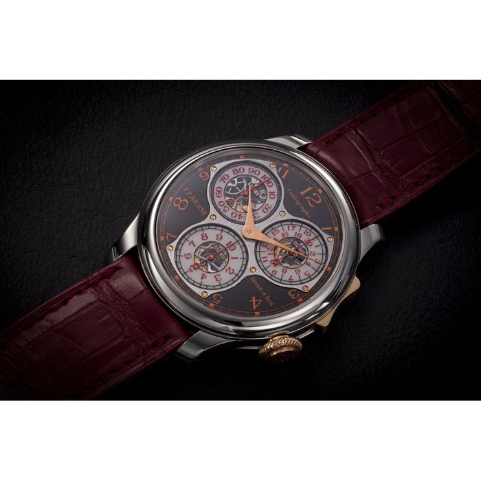 F.P. JOURNE, CENTIGRAPHE SOUVERAIN ANNIVERSAIRE, A TITANIUM LIMITED EDITION TO MARK 10 YEARS OF THE HONG KONG BOUTIQUE CASE NUMBER: No. 19/20-CTT