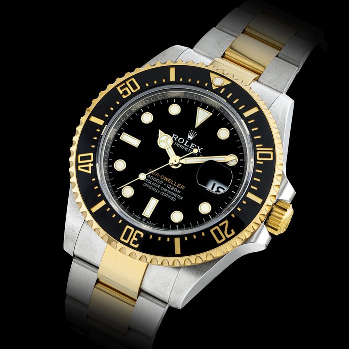 ROLEX, TWO-TONE SEA-DWELLER, REF. 126603 In unworn condition, Certificate and box