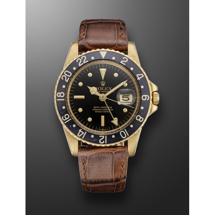 Rolex ROLEX, YELLOW GOLD DUAL TIME 'GMT-MASTER', REF. 1675/8 · 1675/8