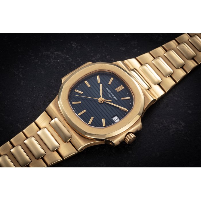 Patek Philippe PATEK PHILIPPE, NAUTILUS REF. 3800/001J, A RARE AND ATTRACTIVE GOLD AUTOMATIC WRISTWATCH CASE NUMBER: 2’982’713; MOVEMENT NUMBER: 3’030’227, Price & Market Data