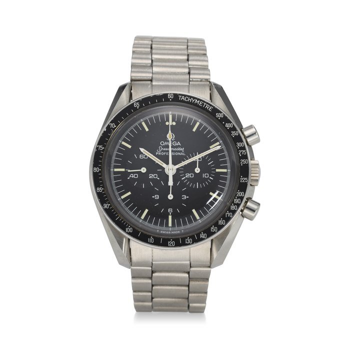 Omega OMEGA, “ISRAELI DEFENSE FORCES,” REF. 145.022, SPEEDMASTER PROFESSIONAL, A RARE STEEL CHRONOGRAPH WRISTWATCH
