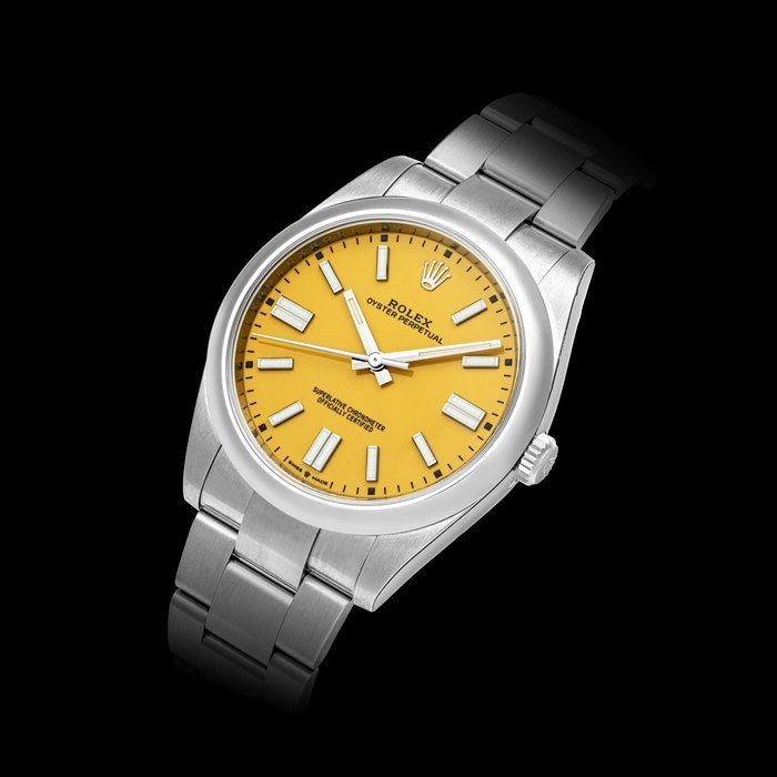 Rolex ROLEX. A STAINLESS STEEL AUTOMATIC WRISTWATCH WITH SWEEP CENTRE SECONDS AND BRACELET OYSTER PERPETUAL MODEL, REF. 124300, CIRCA 2022 · 124300