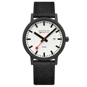 Mondaine Essence Solar, 41 mm, Black Watch