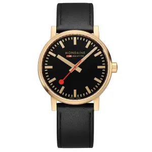 Mondaine Evo2, 40 mm, Golden Watch