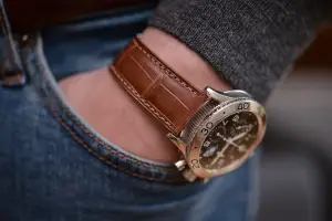Monochrome Alligator Strap