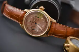 Montblanc 1858 Chronograph Tachymeter Limited Edition Bronze Salmon Dial
