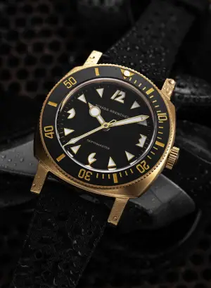 Nivada Grenchen Depthmaster Bronze Pac-Man