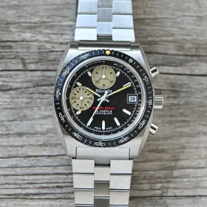 Nivada Grenchen Chronosport 1970 Prototype
