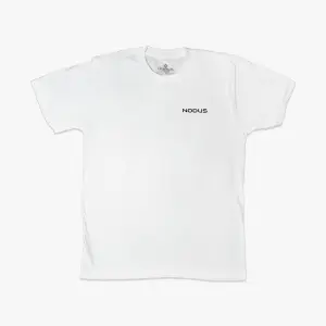 Nodus Ringspun Cotton Tee - White — Nodus Watches