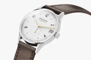 Nomos Glashütte Minimatik 39 date, NOMOS Glashütte, dress watch in stainless steel – NOMOS Glashütte