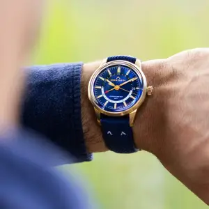 Norqain Freedom 60 GMT 40mm Bronze Midnight Blue Limited Edition
