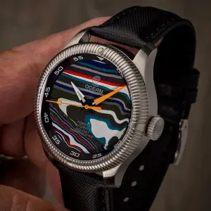 Ocean Crawler Champion Diver - Fordite - Unique Piece - Color Forge