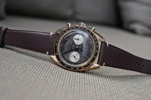 Omega Speedmaster Chronoscope Bronze Gold