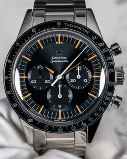 Omega Omega Speedmaster 310.30.40.50.06.001 39.7mm Stainless steel Blue and Gray