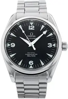 Omega Omega Railmaster 2803.52.37 39mm Stainless steel Black
