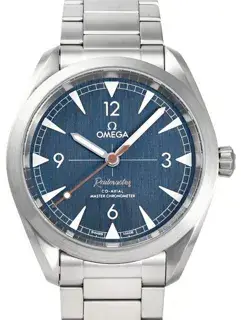 Omega Omega Railmaster 220.10.40.20.03.001 Stainless steel Blue