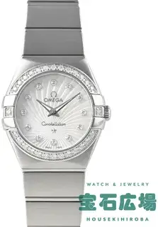 Omega Omega Constellation 123.15.24.60.55.002 24mm Stainless steel White