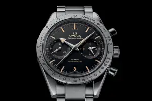 Omega Speedmaster 57 Co-Axial Broad Arrow