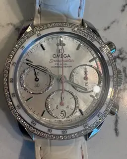 Omega Omega Speedmaster 324.38.38.50.55.001 38mm Stainless steel White
