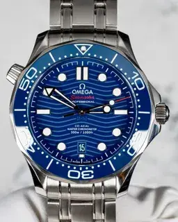 Omega Omega Seamaster Diver 300M 210.30.42.20.03.001 42mm Stainless steel Blue
