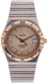 Omega Omega Constellation G 35.5mm Stainless steel Golden