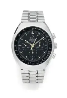 Omega Omega Speedmaster 41.5mm Stainless steel Black