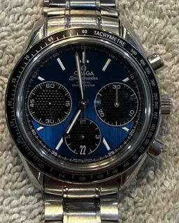 Omega Omega Speedmaster Racing 326.30.40.50.03.001 40mm Stainless steel Blue
