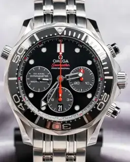 Omega Omega Seamaster Diver 300M 212.30.44.50.01.001 44mm Stainless steel Black