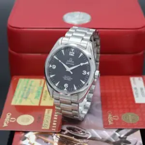 Omega Omega Railmaster 28025237 42mm Stainless steel Black