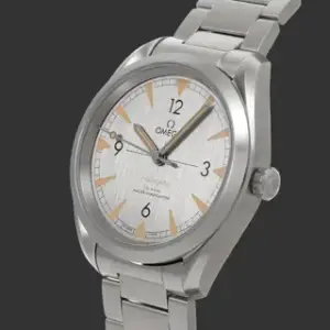 Omega Omega Railmaster 220.10.40.20.06.001 40mm Stainless steel Gray, Price & Market Data
