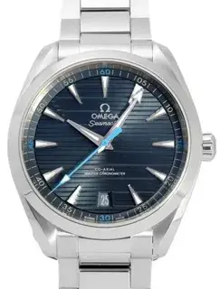 Omega Omega Aqua Terra 220.10.41.21.03.002 ( AQUA  BLUE) 41mm Stainless steel Blue
