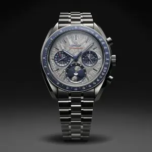 Omega Speedmaster Moonphase Meteorite