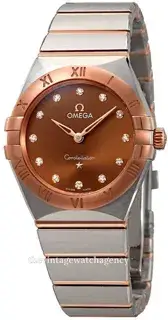 Omega Omega Constellation 131.20.28.60.63.001 28mm Stainless steel Brown