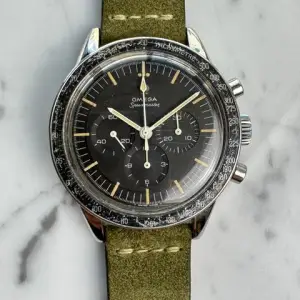Omega Omega Speedmaster Professional MoonwatchEd White 105003-65 Steel Tropical Dial Pumpkin Patina (Serviced July 2025)