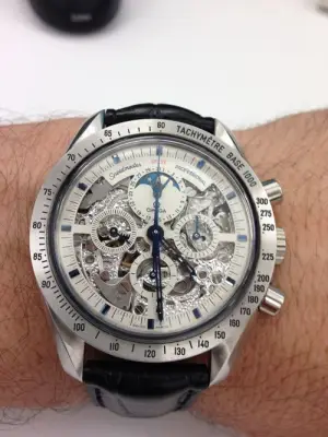 Omega Speedmaster Professional Moon Phase Skeleton