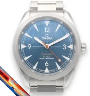 Omega Omega Railmaster 83066XXX 40mm Stainless steel Blue, Price & Market Data