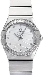 Omega Omega Constellation 123.15.24.60.55.006 24mm Stainless steel White