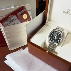 Omega Omega Railmaster 2503.52.00 39mm Stainless steel Black, Price & Market Data