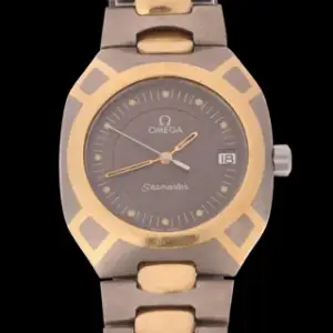 Omega Omega Seamaster 396.0981 32mm Titanium and Yellow gold Gray